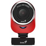 Genius Full HD Webkamera QCam 6000, 1920x1080, USB 2.0, červená, Windows 7 a vyšší, FULL HD, 30 FPS 32200002408