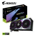 GIGABYTE AORUS GeForce RTX 4090 MASTER 24G / PCI-E / 24GB GDDR6X / HDMI / 3x DP / RGB GV-N4090AORUS M-24GD