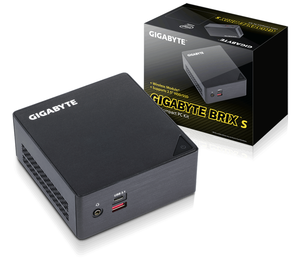 Gigabyte BRIX GB-BSi5HA-6200, 2.5'' HDD/SSD, 7.0/9.5 mm, HDMI, SO-DIMM DDR4