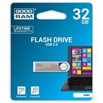 Goodram USB flash disk, 2.0, 32GB, UUN2, strieborný, UUN2-0320S0R11