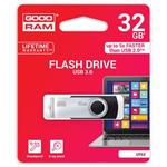 Goodram USB flash disk, 3.0, 32GB, UTS3, čierny, UTS3-0320K0R11