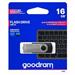 GOODRAM USB flash disk UTS3 16GB USB 3.0 Čierna UTS3-0160K0R11