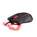 Herní myš C-TECH Empusa (GM-17), herní, červené podsvícení, laser 3400DPI, USB GM-17R