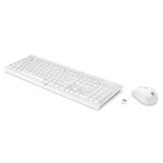 HP Sada klávesnica HP C2710, AAA, klasická, biela, bezdrôtová, CZ, s bezdrôtovou optickou myšou M7P30AA#AKB