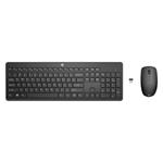 HP Wireless Keyboard &amp; Mouse, Sada klávesnica s bezdrôtovou optickou myšou, AAA, CZ/SK, multime 18H24AA