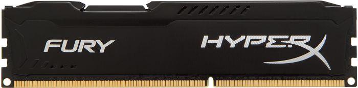 HyperX FURY - DDR3 - 16 GB: 2 x 8 GB - DIMM 240 pinů - 1600 MHz / PC3-12800 - CL10 - 1.5 V - bez vy HX316C10FBK2/16
