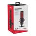 HyperX Quadcast, herní mikrofon, černý/červený 4P5P6AA