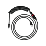 HyperX USB-C spirálový kabel šedo-černý 6J679AA