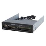 i-Tec USB 2.0 card reader All-in-1 int. extra USB port black