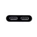 I-TEC USB-C na Dual Display Port adaptér/ 2x Display Port 4K/ kompatibilní s Thunderbolt 3 C31DUAL4KDP