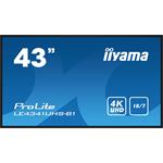 iiyama ProLite LE4341UHS-B1, black