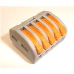 WAGO 222-415 /5x0,08-4mm/ zaklápacie – balenie po 40 ks