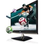 3D LED MNT+ TV 23", Wide 1920x1080, 250cd, 5.000.000 : 1, 5ms, HDMI / DVI / analog, MPEG4, DVB-T/C