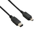 4World Kabel FireWire IEEE 1394 6 pin na 4 pin 1.8m - retail