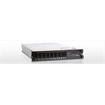 Express x3650 M3, Xeon 6C E5645 80W 2.40GHz/1333MHz/12MB, 1x8GB, 2x300GB HS 2.5in SAS, SR M5014, Multi-Burner, 2x460W p