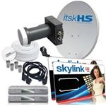 Satelitný komplet SKYLINK na 2 TV Opticum 4160CX