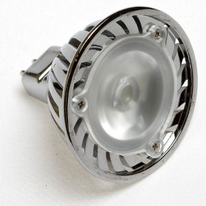 INOXLED LED žiarovka, 1LED, 3.8W, svietivosť 120lm, závit MR16, 12V, biele svetlo, životnosť 30000 hod. MR163W