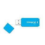 Integral Neon - Jednotka USB flash - 64 GB - USB 2.0 - žlutá INFD64GBNEONB