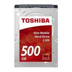 Internal HDD Toshiba L200 2.5'' 500GB SATA3 5400RPM 8MB 7mm HDWK105UZSVA