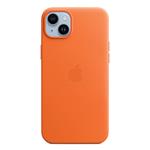 iPhone 14+ Leather Case with MagSafe - Orange MPPF3ZM/A