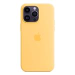 iPhone 14 Pro Max Silicone Case with MS - Sunglow MPU03ZM/A