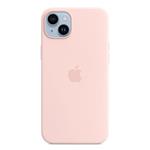 iPhone 14+ Silicone Case with MS - Chalk Pink MPT73ZM/A