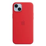iPhone 14+ Silicone Case with MS - (PRODUCT)RED MPT63ZM/A