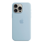 iPhone 15 ProMax Silicone Case wth MS - Light Blue MWNR3ZM/A