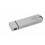 IronKey Basic S1000 - Jednotka USB flash - šifrovaný - 128 GB - USB 3.0 - FIPS 140-2 Level 3 IKS1000B/128GB