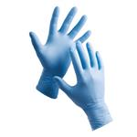 Jednorázové rukavice 8&quot; / M, modré, 100ks, nitril, Stern NRUJ80XXNCNN