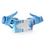 Jednorázové rukavice modré, 100ks, nitril, Stern NRUJ70XXNCNN