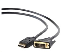 Kabel Gembird DisplayPort na DVI, M/M, 3m CC-DPM-DVIM-3M