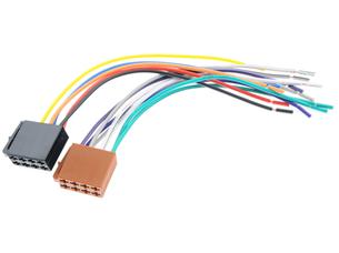 Kábel Hama ISO konektor 2x zásuvka (napájecí + repro) 45762