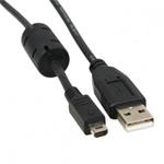 Kábel USB (2.0), USB A M- 14 pin M, 1.8m, čierny, Logo, blistr, FUJI 31177