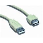Kabel USB A-A 5m 2.0 prodlužovací