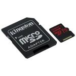 Kingston 512GB microSD XC Canvas React Card, 100R 80W UHS-I V30 A1 + SD adaptér SDCR/512GB