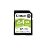 Kingston 64GB SecureDigital Canvas Select Plus (SDXC) 100R Class 10 UHS-I SDS2/64GB