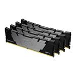 KINGSTON FURY Renegade 64GB DDR4 3200MT/s / CL16 / DIMM / Black / Kit 4x 16GB KF432C16RB12K4/64
