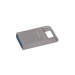 Kingston USB flash disk, 3.1, 64GB, DataTraveler Micro, strieborný, DTMC3/64GB