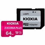 KIOXIA Exceria Plus microSD card 64GB M303, UHS-I U3 Class 10 LMPL1M064GG2