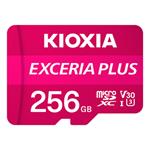 Kioxia Pamäťová karta Exceria Plus (M303), 256GB, microSDXC, LMPL1M256GG2, UHS-I U3 (Class 10)