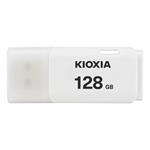 Kioxia USB flash disk, USB 2.0, 128GB, Hayabusa U202, Hayabusa U202, biely, LU202W128GG4