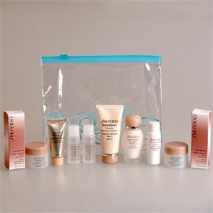 Kosmetika Shiseido Benefiance + The Skincare (cestovní set) 10ks, pro ženy 1041222