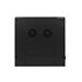 LANBERG RACK CABINET 19” DOUBLE-SECTION WALL-MOUNT 12U/600X600 (FLAT PACK) BLACK WF02-6612-10B