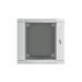 LANBERG RACK CABINET 19” DOUBLE-SECTION WALL-MOUNT 12U/600X600 (FLAT PACK) GREY WF02-6612-10S
