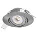 LED bodové svietidlo Exclusive strieborné, kruh 5W neutr. b. 8592920054574