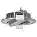 LED bodové svietidlo Exclusive strieborné, kruh 5W teplá b. 8592920054543
