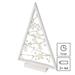 LED dekorácia – svietiaci stromček s ozdobami, 40 cm, 2xAA, vnútorný, teplá biela, časovač 8592920110928