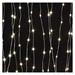 LED vianočná nano reťaz – záclona, 1,7x1,5 m, vonkajšia aj vnútorná, teplá biela, programy 8592920110621