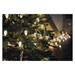 LED vianočná reťaz – šišky, 9,8 m, vonkajšia aj vnútorná, teplá biela, programy 8592920110744